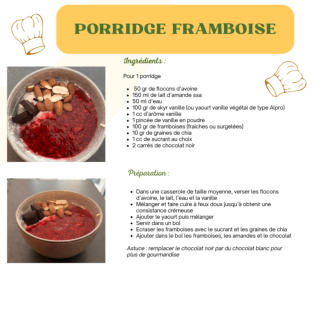 porriidge framboise